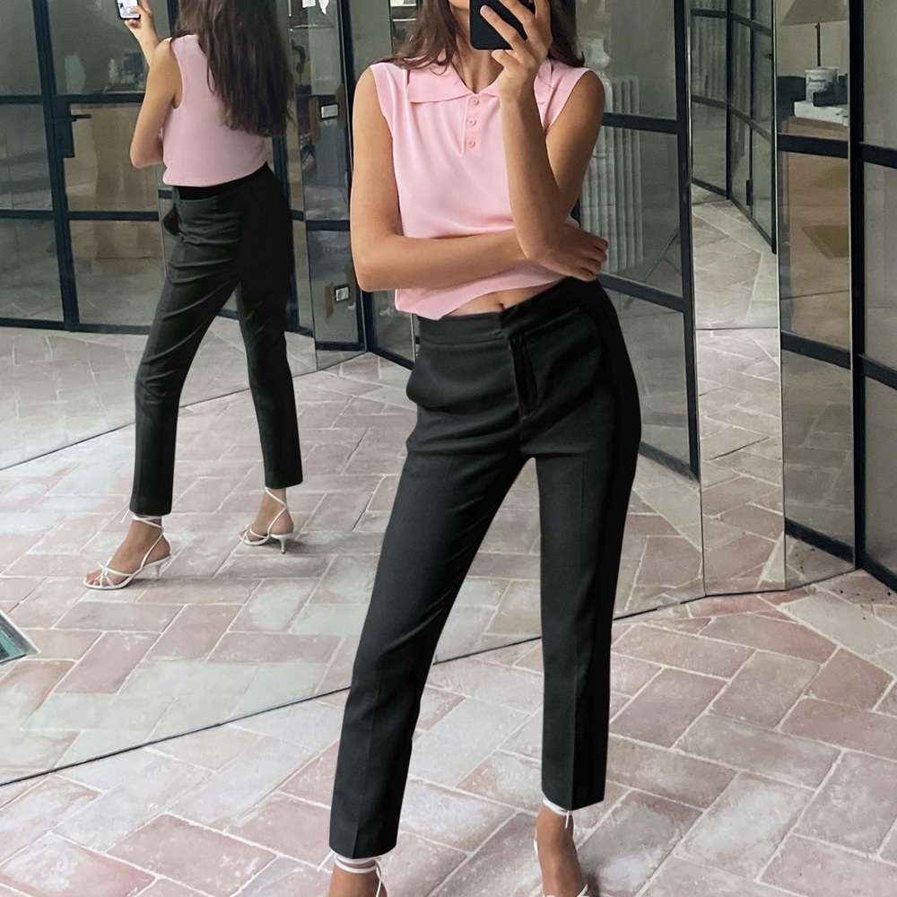 Zara Black Women's Pants